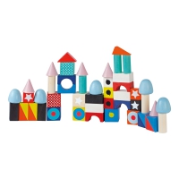 50 Maxi Cubes de Construction Kubix
